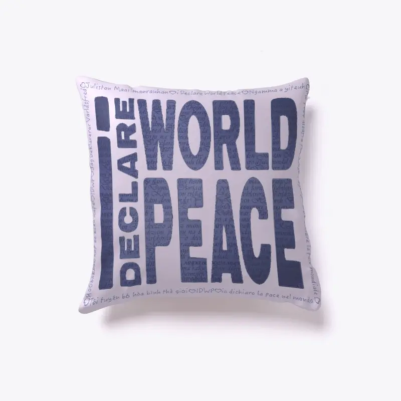 #IDWP Blu iDeclareWorldPeace Logo