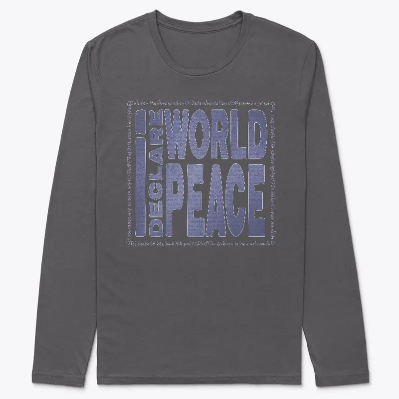 #IDWP Blu iDeclareWorldPeace Logo