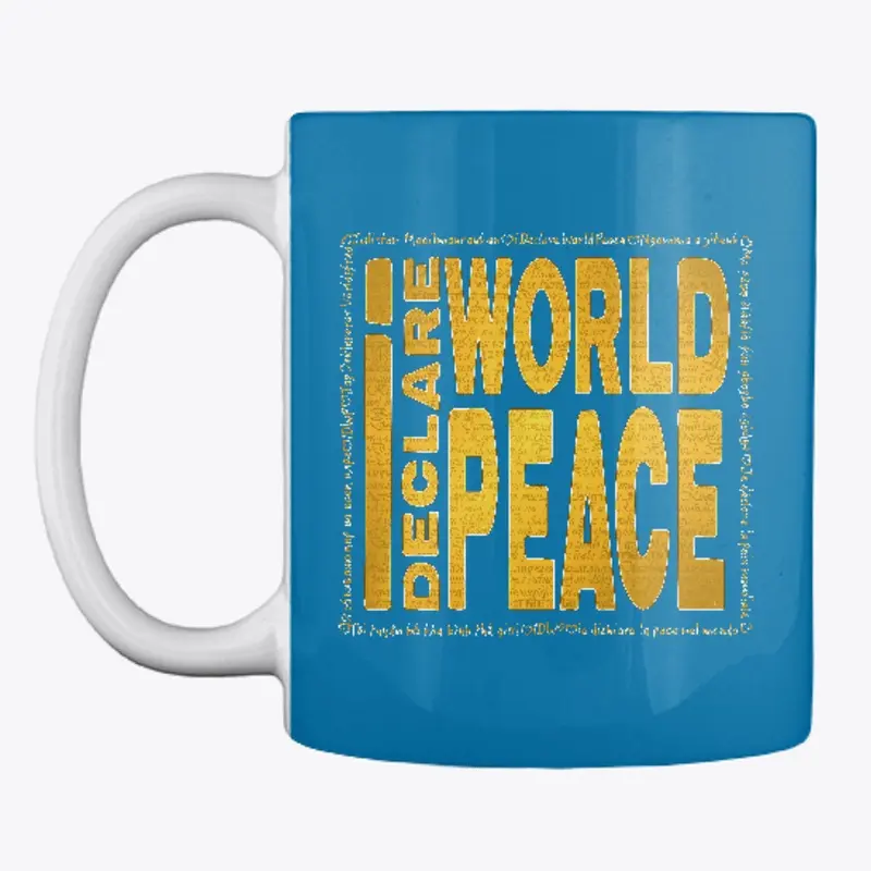 #IDWP Golden Yellow Peace Logo 