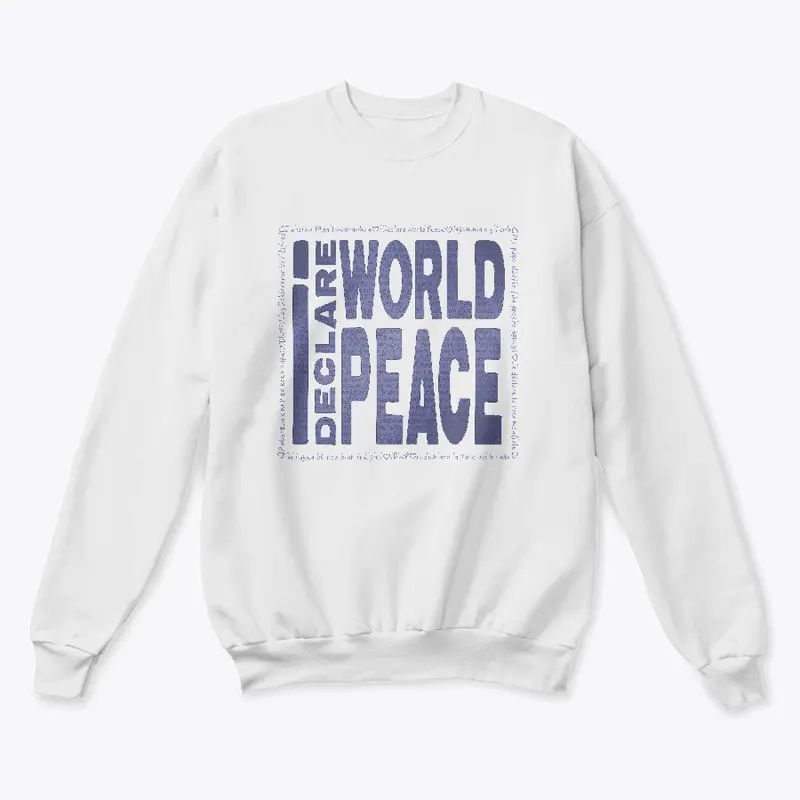 #IDWP Blu iDeclareWorldPeace Logo