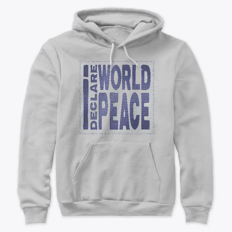 #IDWP Blu iDeclareWorldPeace Logo