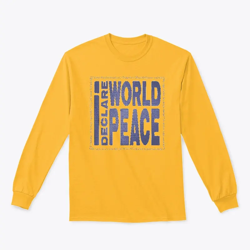 #IDWP Blu iDeclareWorldPeace Logo